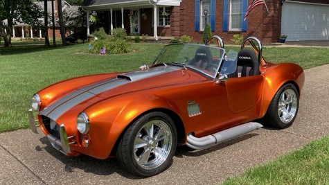 Orange Shelby Cobra